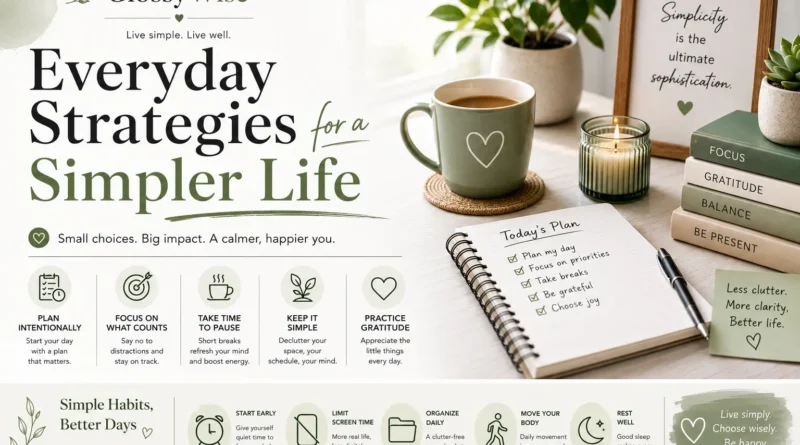 GlossyWise Everyday Strategies for a Simpler Life