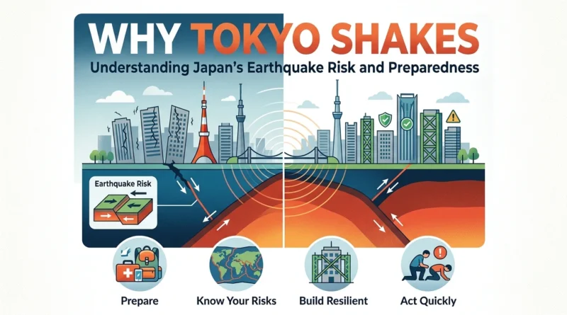 Why Tokyo Shakes Understanding Japan’s Earthquake Risk and Preparedness