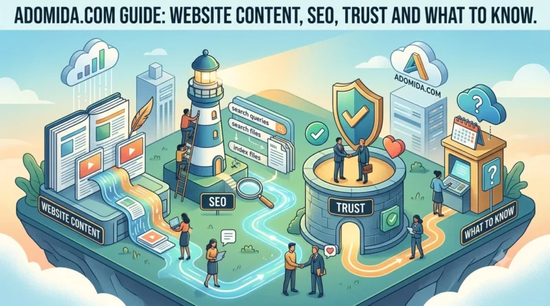 Adomida.com Guide Website Content, SEO, Trust and What to Know.
