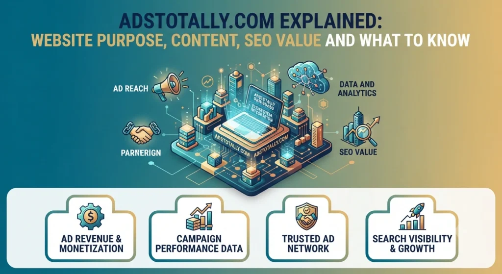 AdsTotally.com Explained Website Purpose, Content, SEO Value and What to Know.