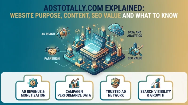 AdsTotally.com Explained Website Purpose, Content, SEO Value and What to Know.