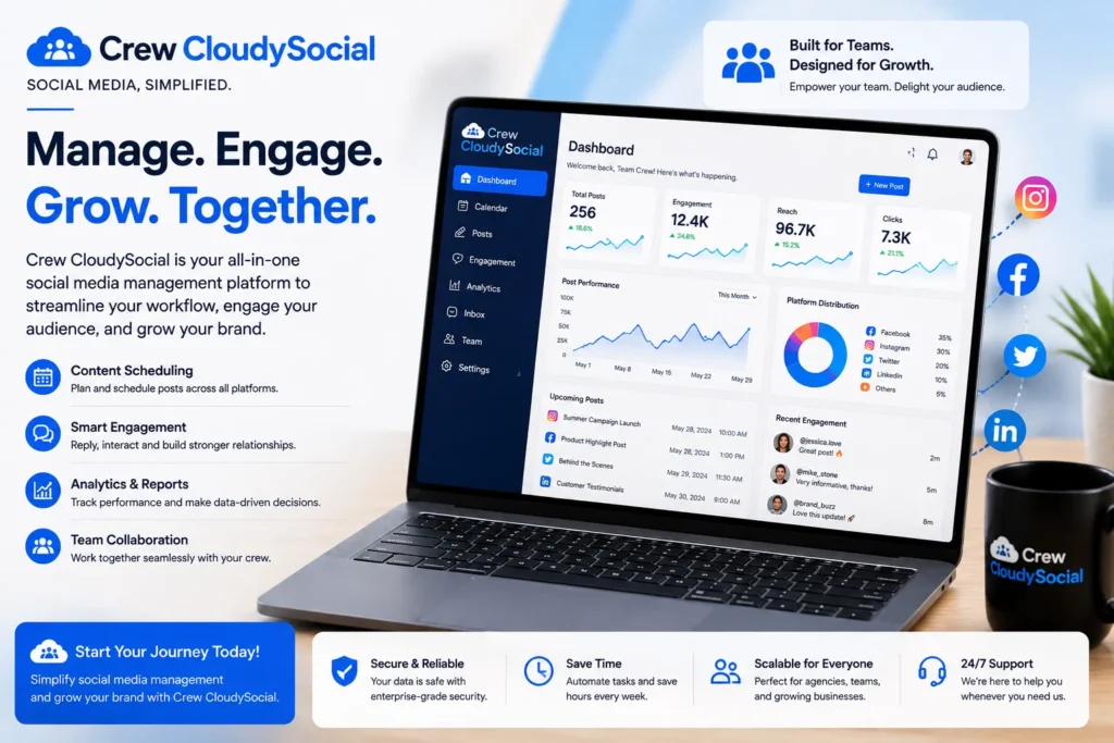 Crew CloudySocial Com