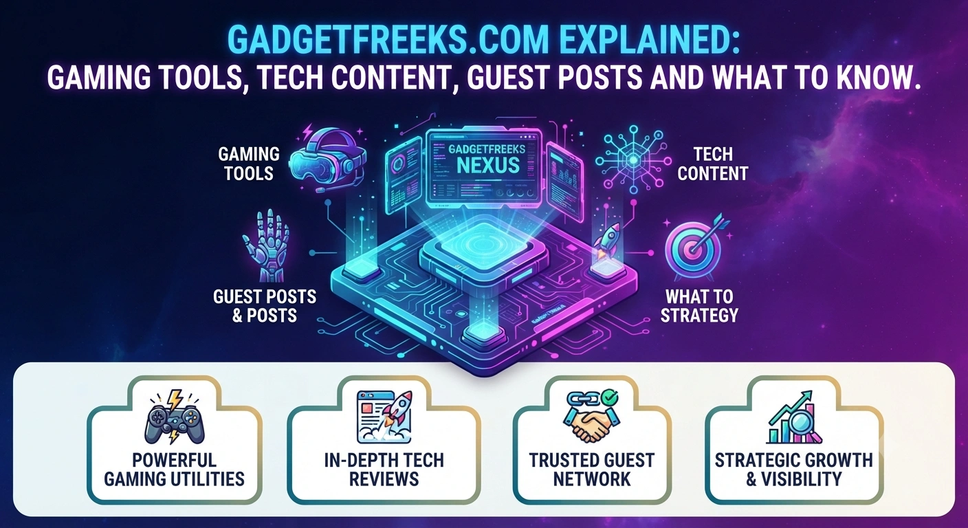 GadgetFreeks.com Explained: Gaming Tools, Tech Content, Guest Posts and What to Know.