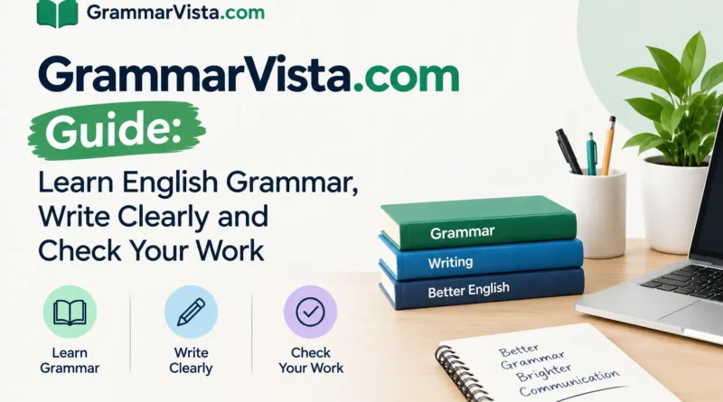 GrammarVista.com Guide Learn English Grammar, Write Clearly and Check Your Work.