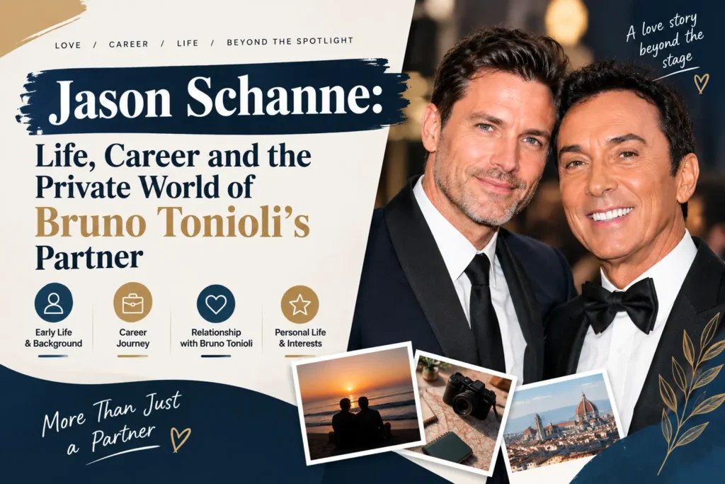Jason Schanne Life, Career and the Private World of Bruno Tonioli’s Partner.