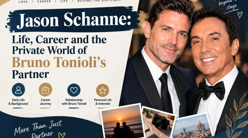 Jason Schanne Life, Career and the Private World of Bruno Tonioli’s Partner.