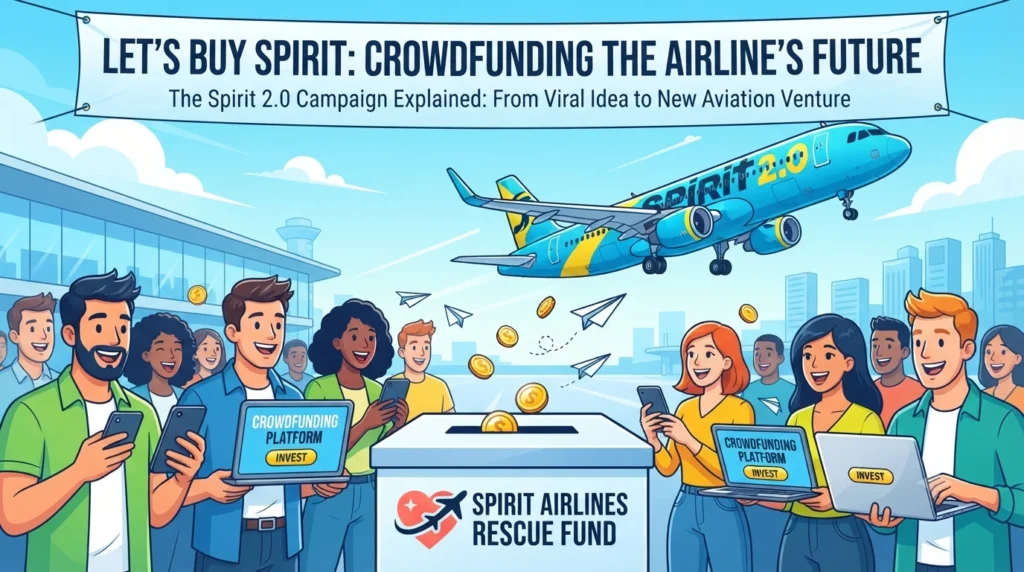 Let’s Buy Spirit Explained From Viral Airline Rescue Idea to a New Aviation Venture.