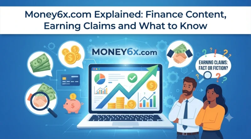 Money6x.com Explained Finance Content, Earning Claims and What to Know.