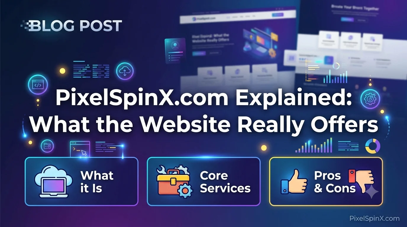 PixelSpinX.com Explained: What the Website Really Offers.