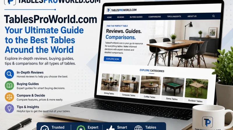 TablesProWorld.com Review
