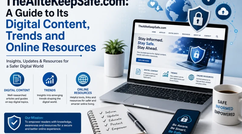 TheAliteKeepSafe.com A Guide to Its Digital Content, Trends and Online Resources