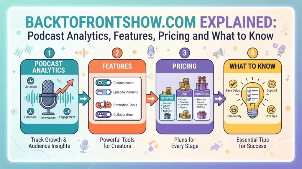 BacktoFrontShow.com Explained Podcast Analytics, Features, Pricing and What to Know.