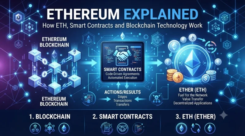 Ethereum Explained How ETH, Smart Contracts and Blockchain Technology Work.