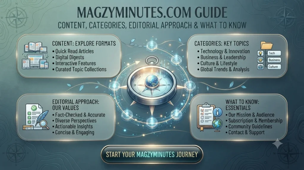 MagzyMinutes.com Guide Content, Categories, Editorial Approach and What to Know.