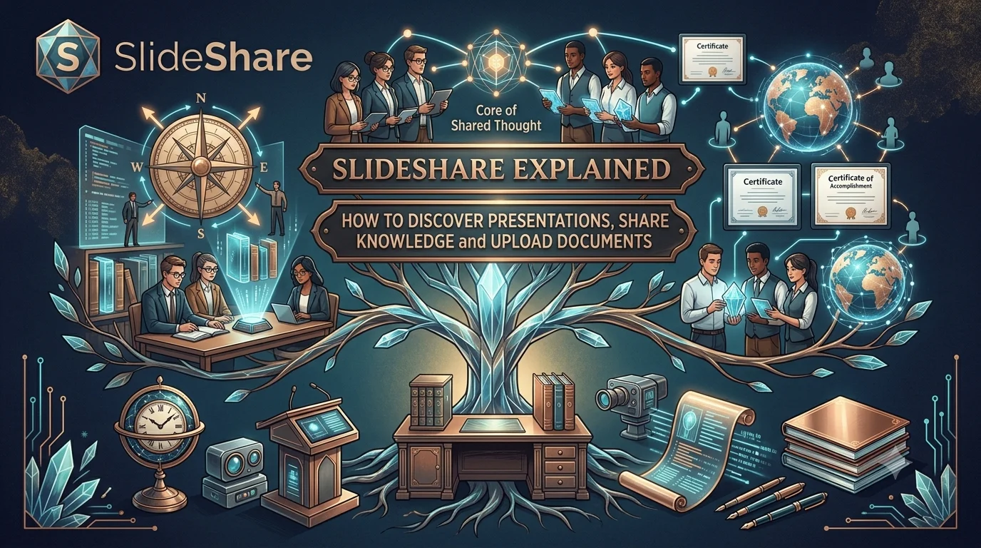 SlideShare Explained: How to Discover Presentations, Share Knowledge and Upload Documents.
